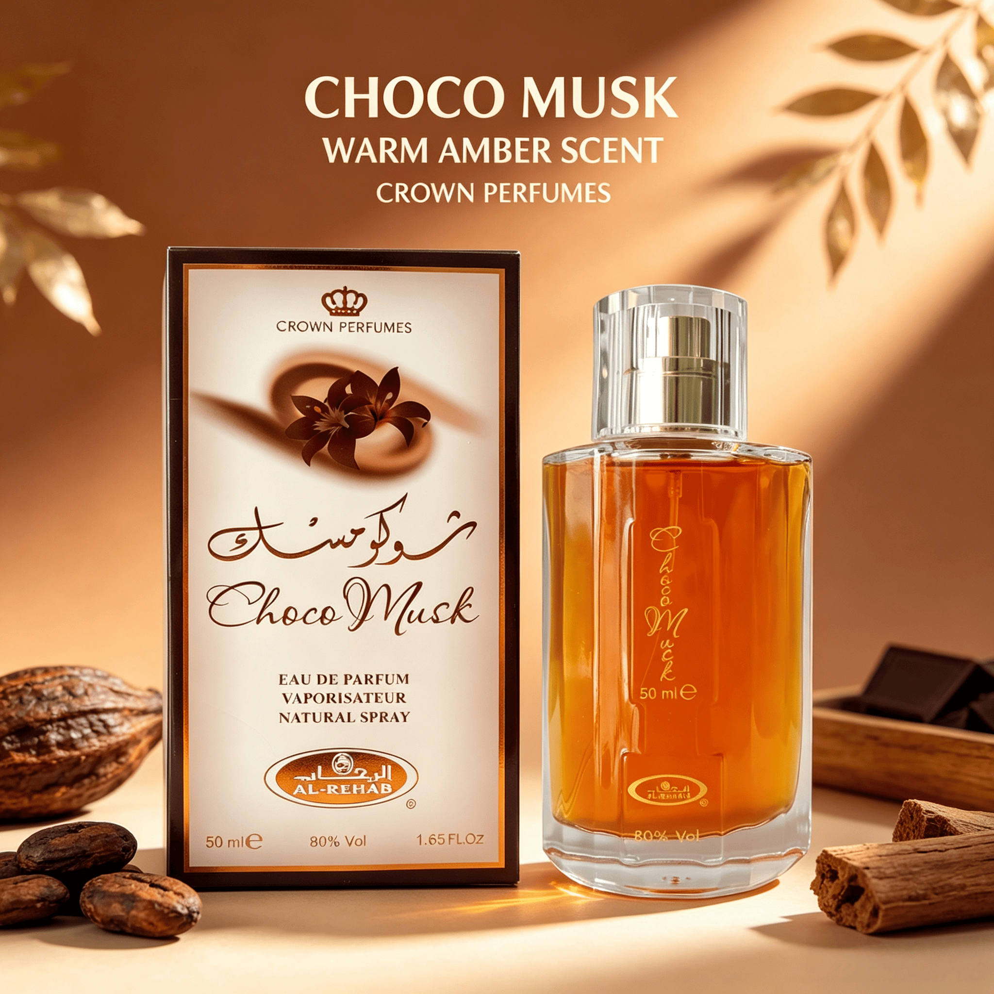 Perfume In Fragrance - Choco Musk Men’s Cologne-Rich Chocolate &