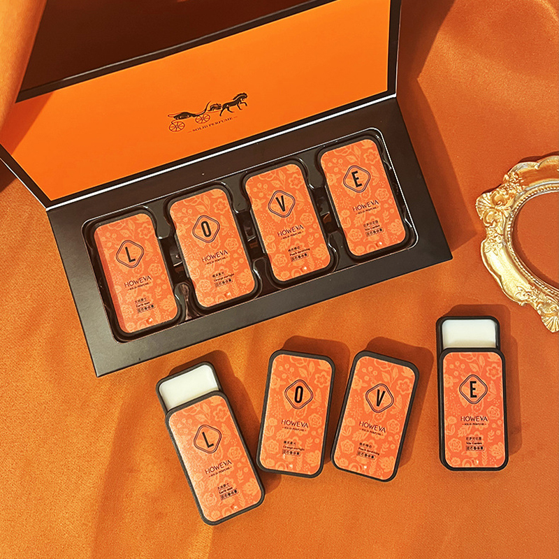 4pcs Solid Perfume Set, Floral - مراجعة Perfume Light Fragrance وسعره