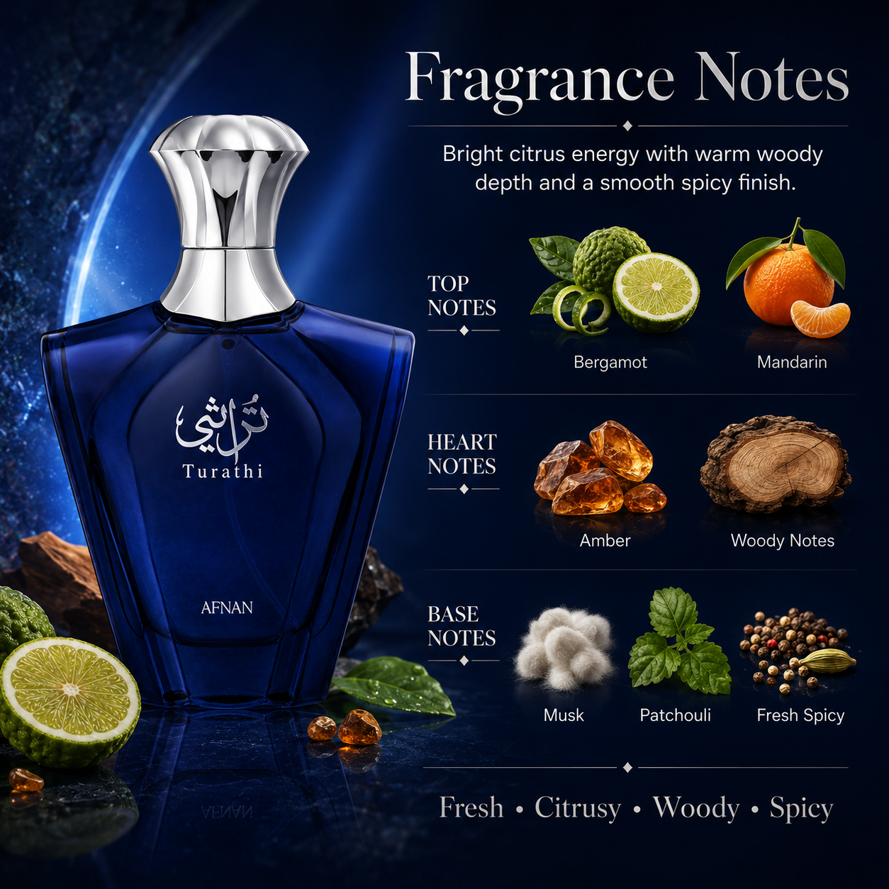Afnan Turathi Blue Perfume for - مراجعة Perfume In Fragrance وسعره