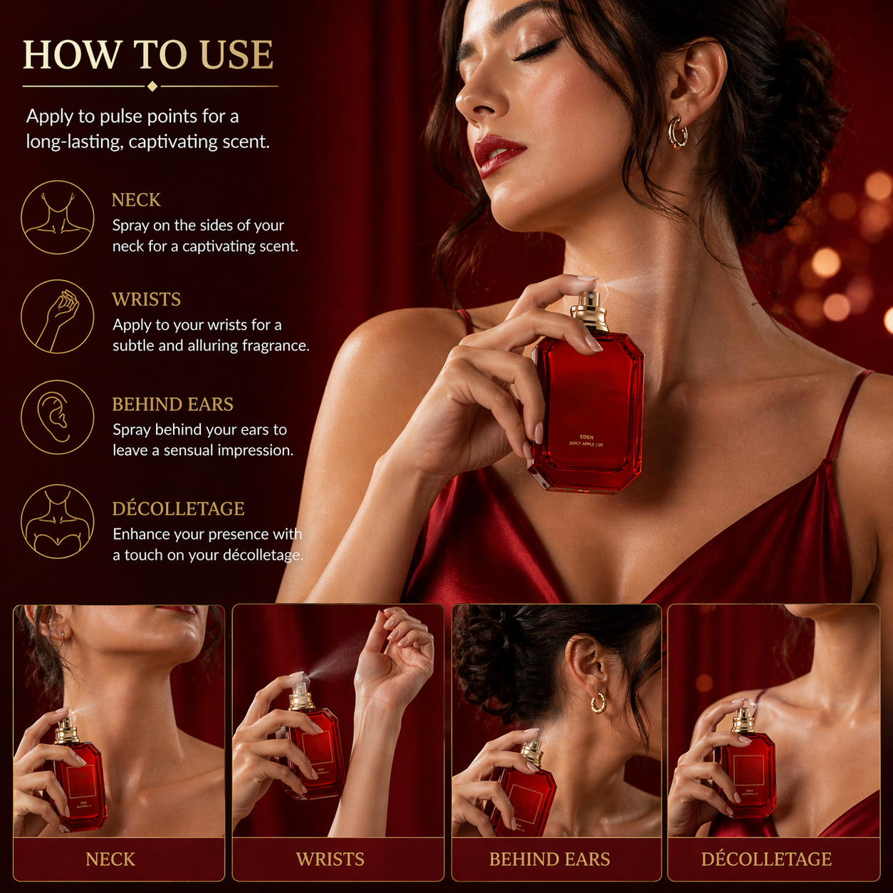 EDEN Juicy Apple Eau de Parfum - مراجعة Perfume Juicy Fragrance وسعره