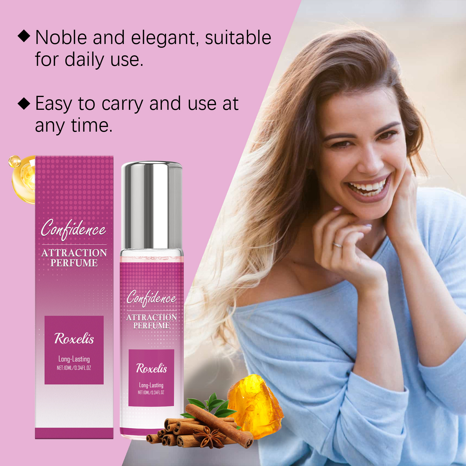 Portable Mini Attraction Perfu - مراجعة Perfume Floral Fragrance وسعره