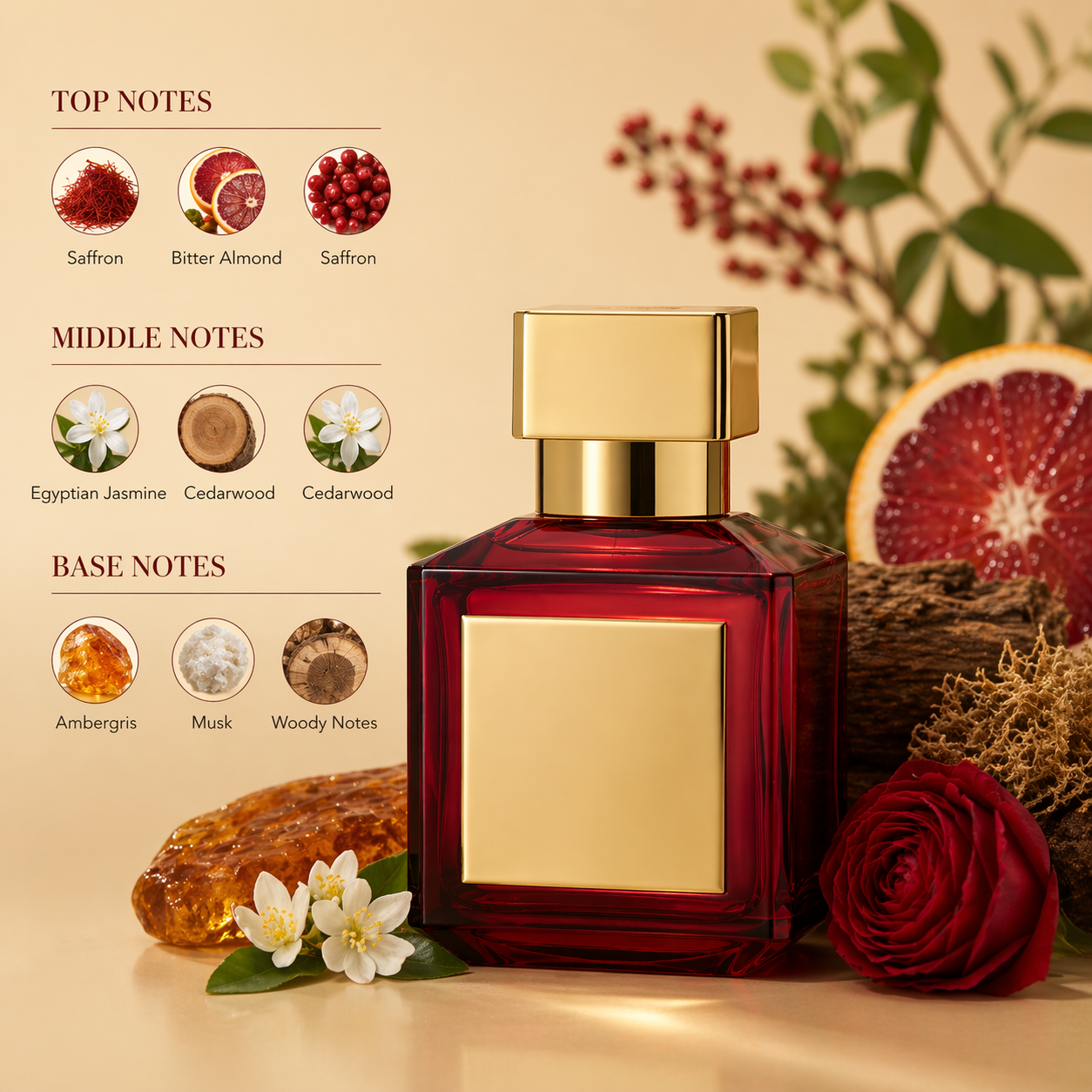 Rouge 540 Eau De Parfum Luxury - مراجعة Perfume Floral Fragrance وسعره