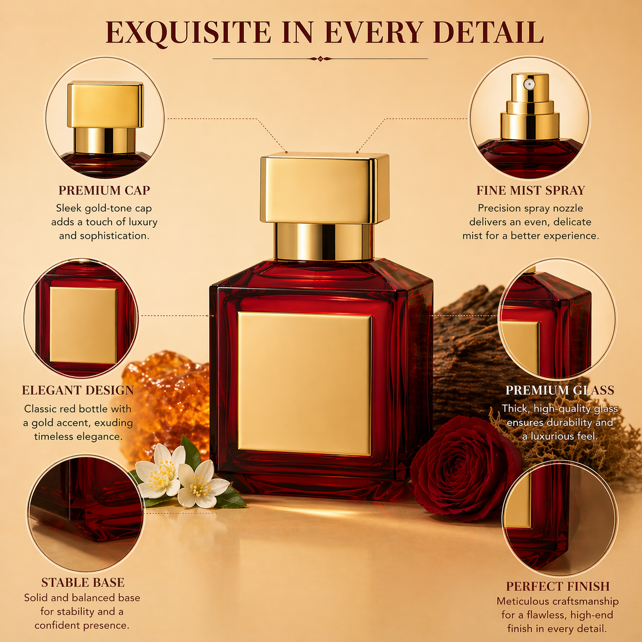 Rouge 540 Eau De Parfum Luxury - مراجعة Perfume Floral Fragrance وسعره