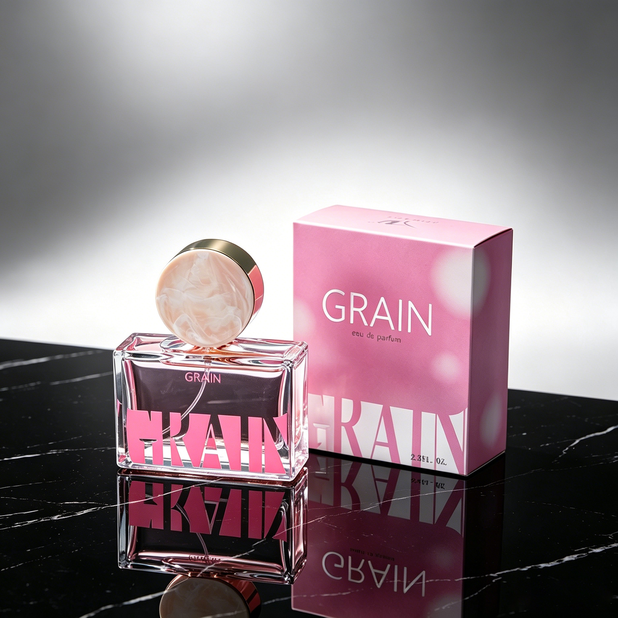 70ml GRAIN Pink Peach Fruity P - مراجعة Perfume Juicy Fragrance وسعره